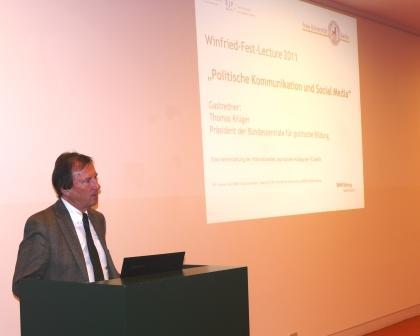 Winfried-Fest-Lecture 2011
