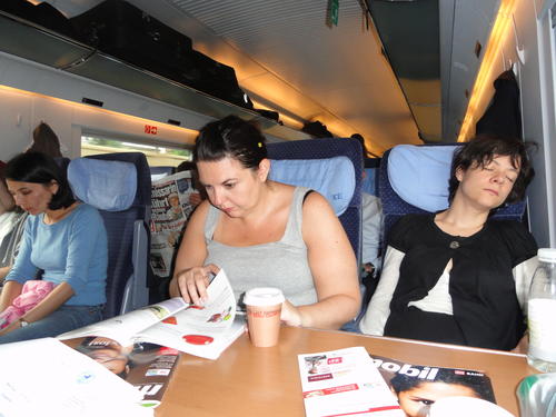 On the way to Frankfurt/Main