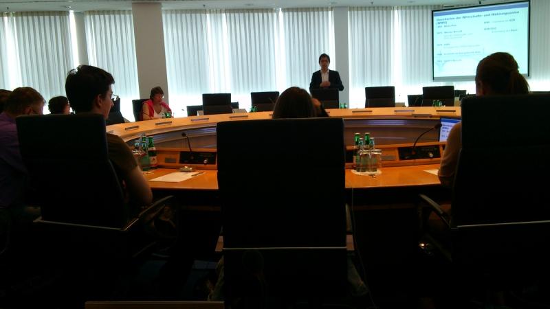Presentation of ECB's Press Officer