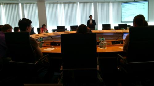 Presentation of ECB's Press Officer