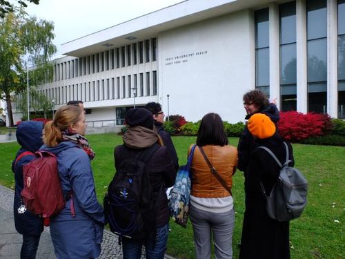 October 9, 2015 - historic Campus-Tour