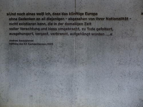 March 12, 2015 - Memorial Sachsenhausen
