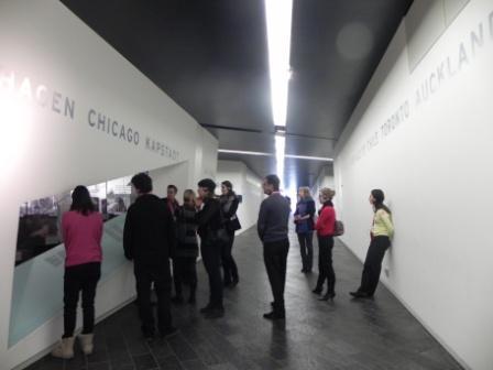 Visit of the Jewish Museum Berlin in March 2012