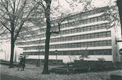 L-Building at Campus Lankwitz in the 1980s (location of the Institute for Media and Communication Studies between 1982 and 2007)