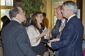 Expert talks with Yvonne Denz from the Canadian German Chamber of Industry and Commerce  © Robert Palmese