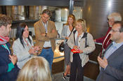 Guided tour at Flat Rock Cellars  © Robert Palmese