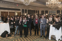 ISA exhibitor hall in Grand Ballroom