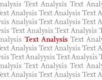 Workshop Text Analysis