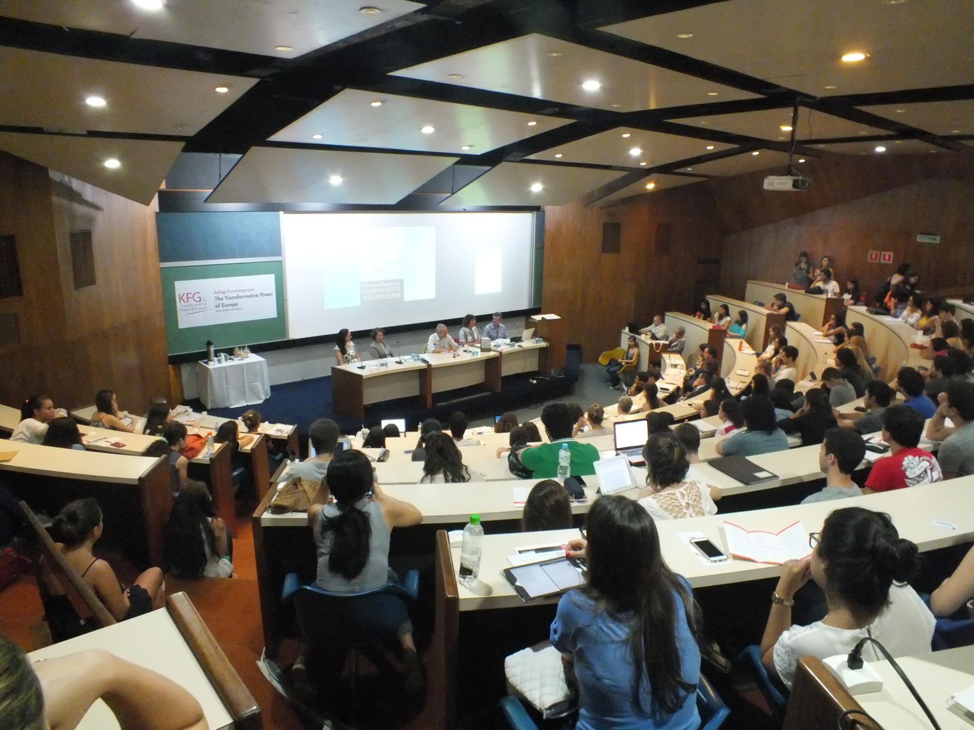 Auditorium at the Pontifical Catholic University Rio de Janeiro