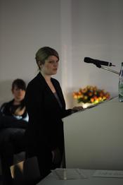 Vortrag der Preisträgerin Friederike Schuppan
