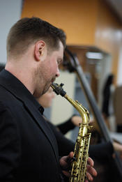 Jazz & Me: Florian Heidtmann (Saxophon), Berit Jung (Kontrabass)