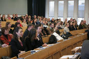 Festakt im Hörsaal D, Henry-Ford-Bau