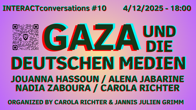 Gaza und die deutschen Medien: Ein- und Aussichten