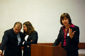 Anatoly Puyu, Anna Litvinenko und Margreth Luenenborg