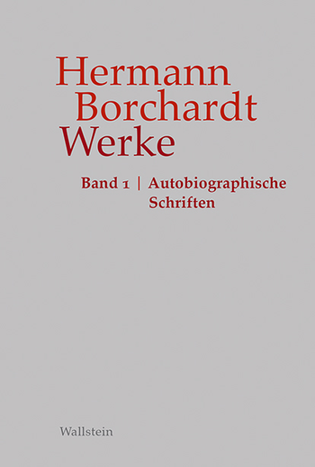 Der erste von fünf Bänden der Werke Hermann Borchardts.