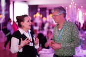 Wiebke Loosen und Andreas Hepp beim Konferenzdinner am Donnerstag