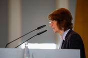 Aleida Assmann bei ihrer Keynote zu Gemeinsinn