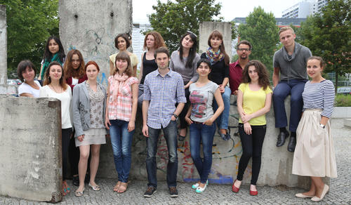 Participants of "Journalisten International"