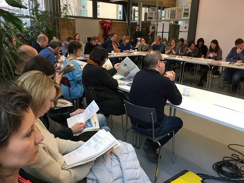 05. März 2018- Redaktionsbesuch bei der taz
