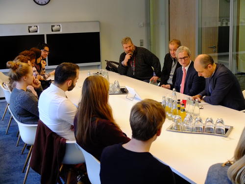 14. Januar 2016 - Zentralredaktion der FUNKE-Mediengruppe