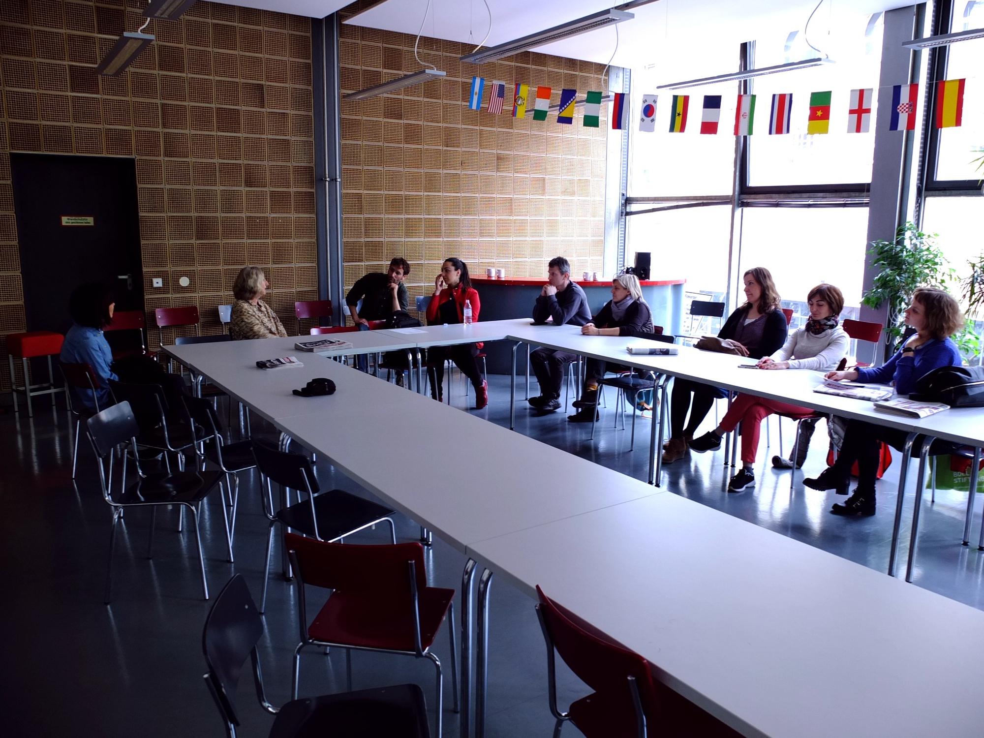 18. Mai 2015 - taz Redaktionsbesuch