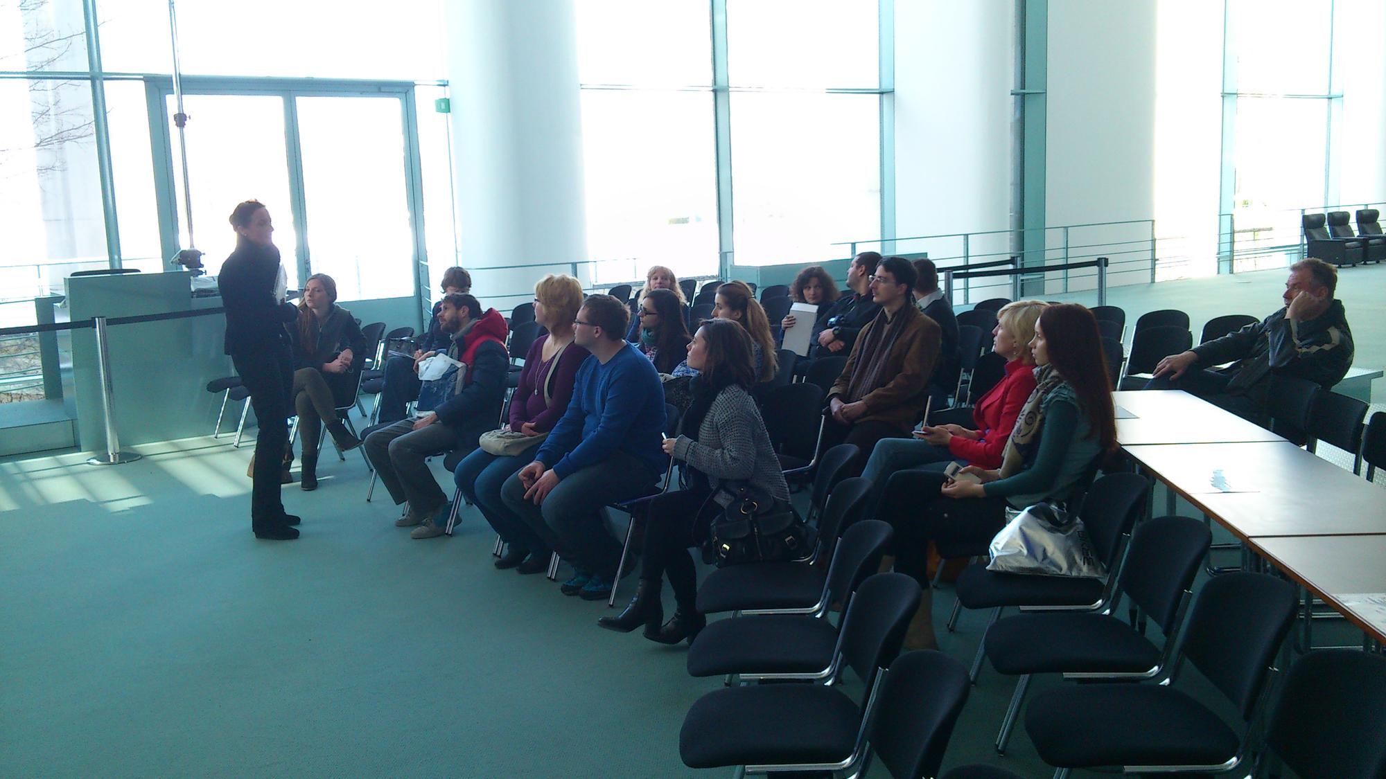 Besuch des Kanzleramts