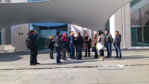 Besuch des Kanzleramts