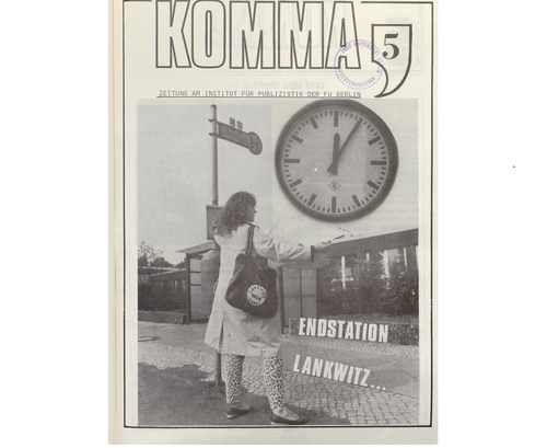 Studierendenzeitschrift Komma (Ausgabe 5, Juni 1982)