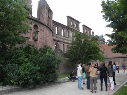 Auf dem Heidelberger Schloss: Eine romantische Ruine