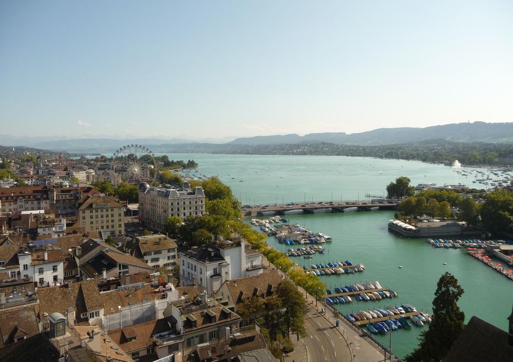 Zürich_Blick vom Grossmünster auf den Zürichsee_ausschnitt_final