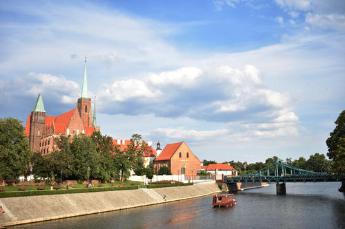 Kreuzkirche, Oder & Dombrücke