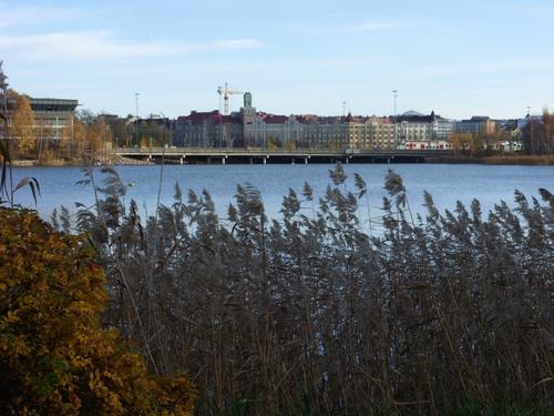 Blick über die Kaisaniemenbucht