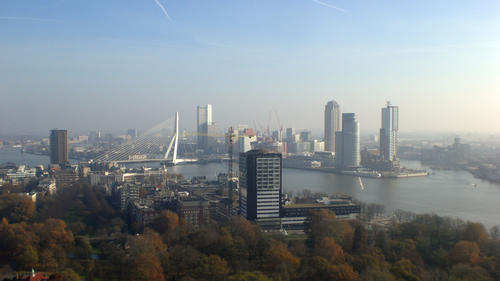 Blick vom Euromast auf den ‚Kop van Zuid‘