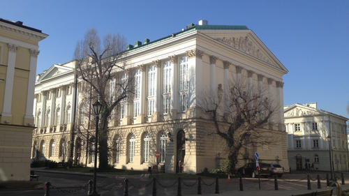 Hauptgebäude University of Warsaw
