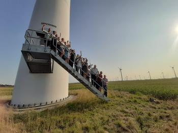 Delegation of transfer workshop in Neuenkirchen