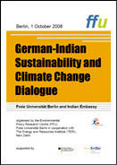 Poster Workshop German-Indian Sustainability and Climate Change Dialogue