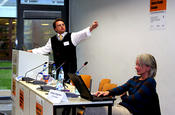 Dr. Jörg Jasper, EnBW giving his presentation