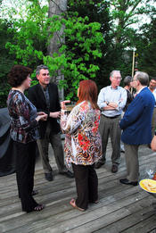 Welcoming BBQ dinner © Markus Siehr