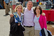 Annette Voigt, Mayor Bernd Tischler and Petra Schuck-Wersig  © Robert Palmese