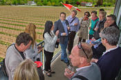 At Flat Rock Cellars, an ecological winery  © Robert Palmese