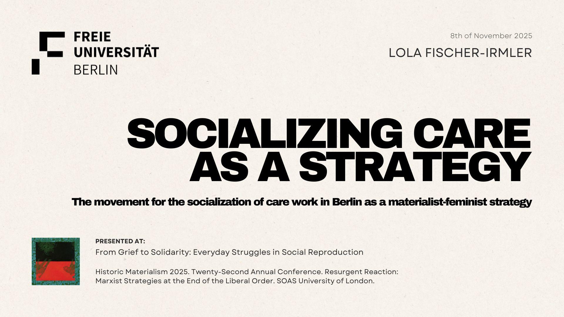 Historic Materialism PP