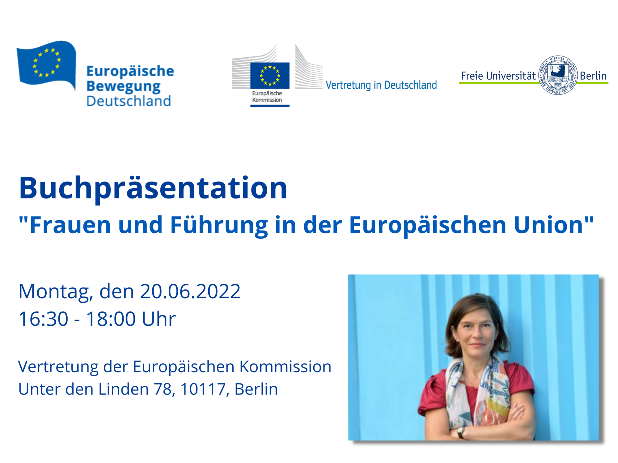 Buchpräsentation Flyer EUKom