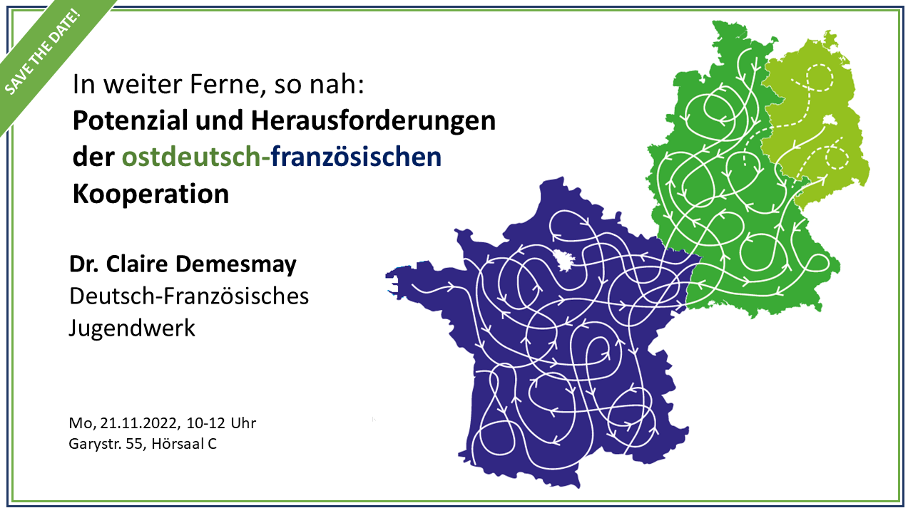 Ostdeutsche-Französische Kooperation Vortrag 2022