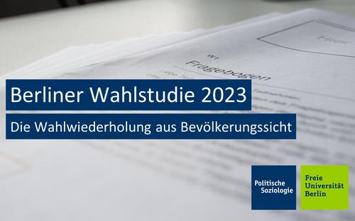 Berliner Wahlstudie 2023