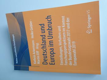 Aktueller Band der Reihe „Wahlen und politische Einstellungen"