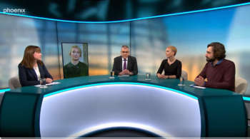 Julia Reuschenbach in der phoenix-Runde vom 24. Oktober