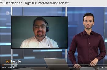 Thorsten Faas bei ZDF heute