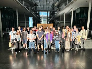 „PolSozOSI on Tour" im Bundestag