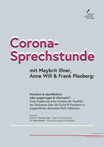 Coronasprechstunde mit Maybrit Illner, Anne Will & Frank Plasberg