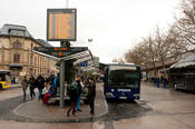 Real-time bus displays at Ludwigsburg   © Georg Hubmann